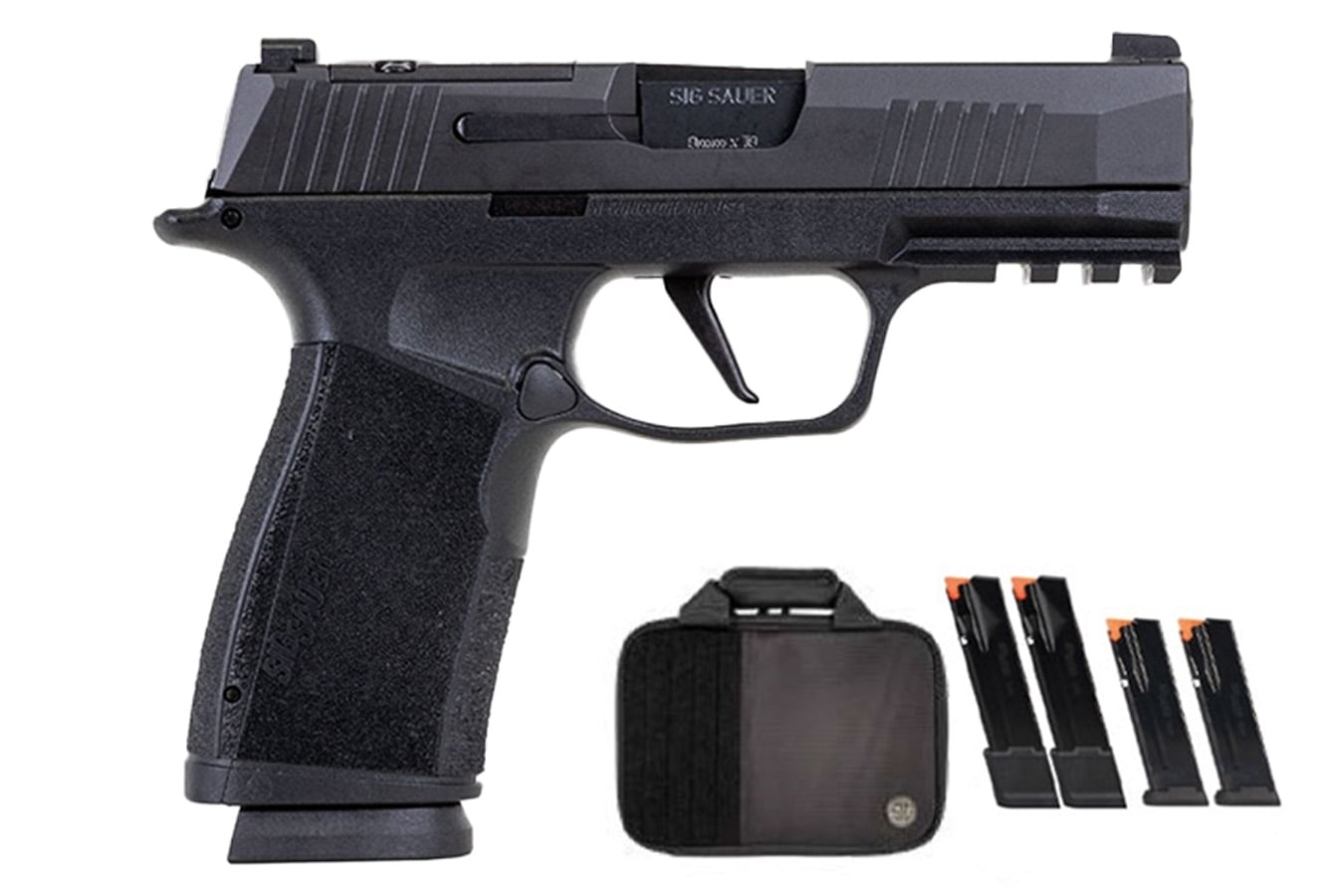 SIG SAUER P365 X-Macro 9mm Optic Ready Pistol with 5 Magazines and Savior Bag
